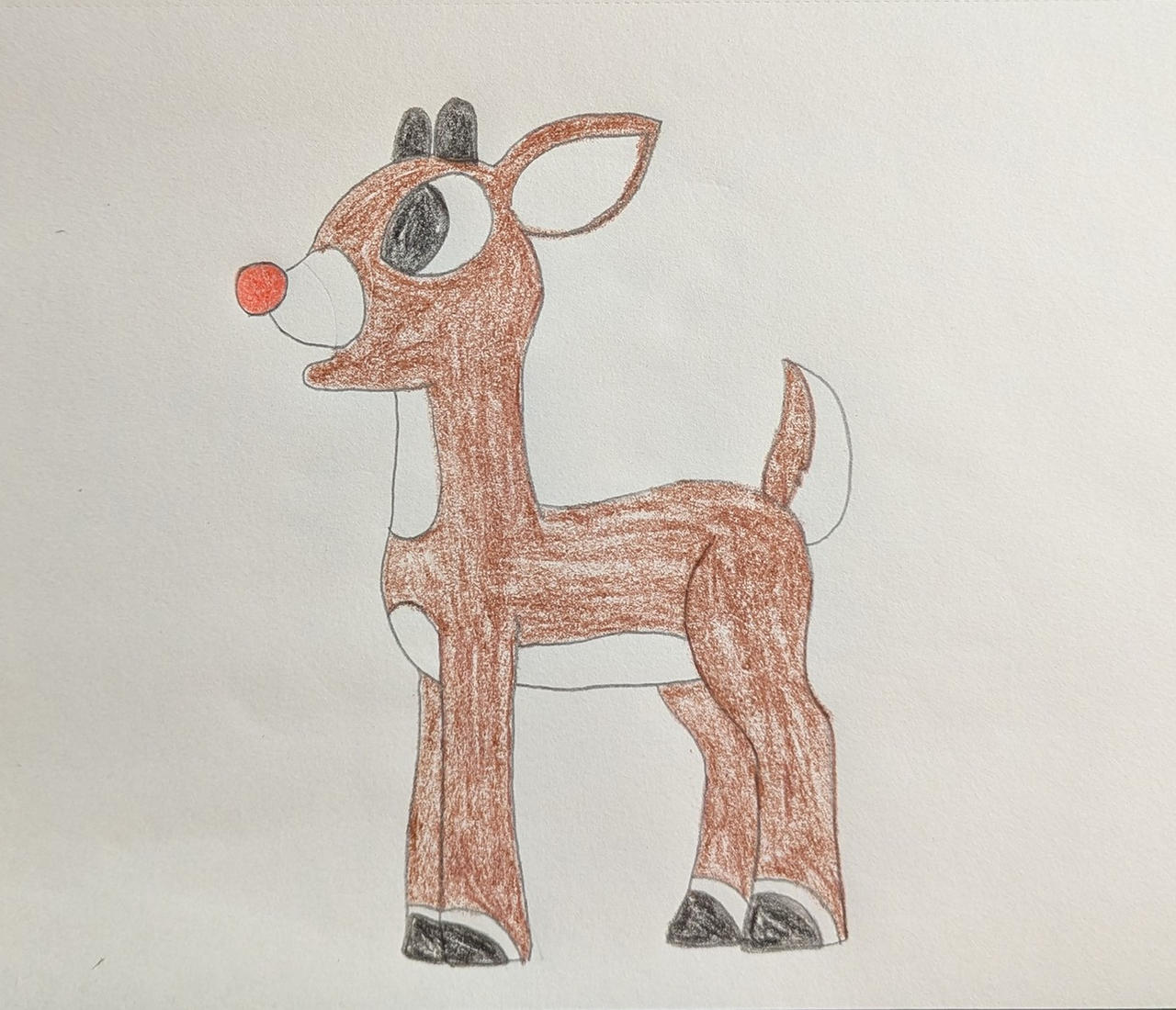 Rudolph the red nosed reindeer by CreationPark on DeviantArt