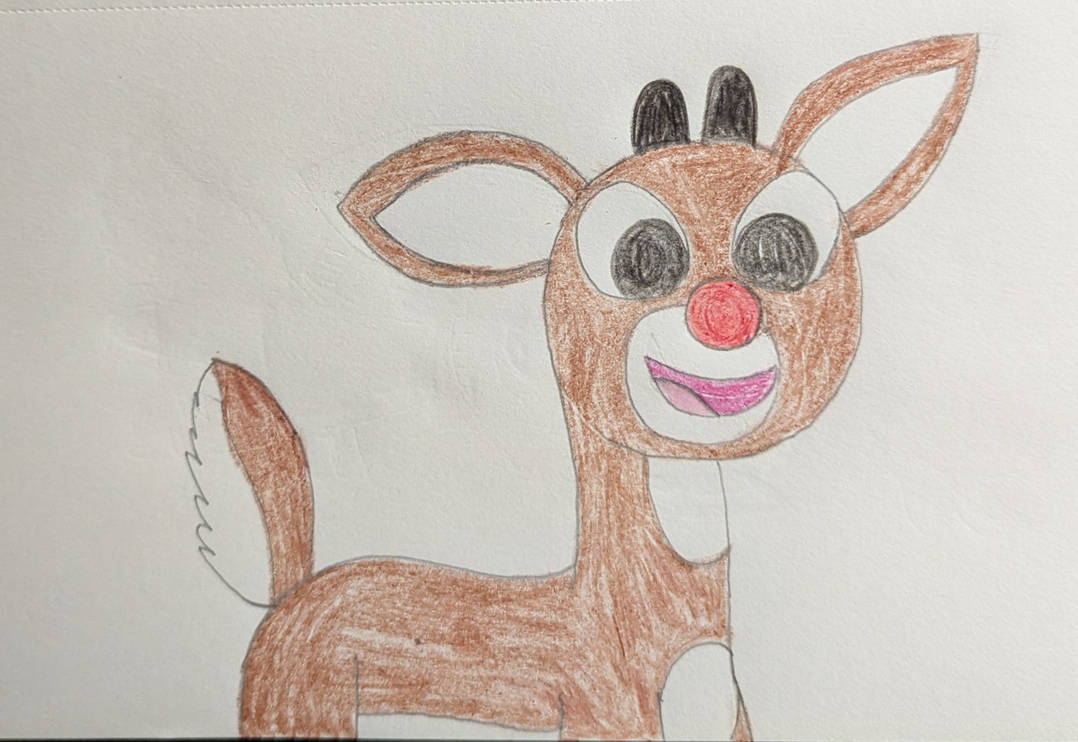 Rudolph the red nosed reindeer by CreationPark on DeviantArt