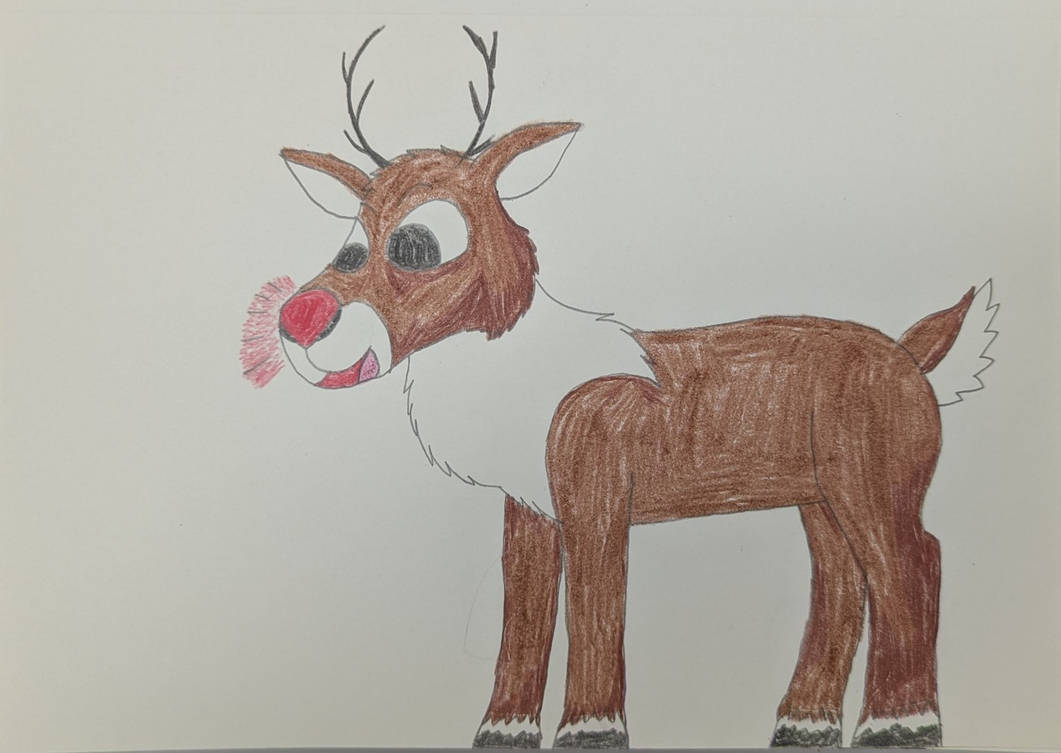 Rudolph the red nosed reindeer by CreationPark on DeviantArt