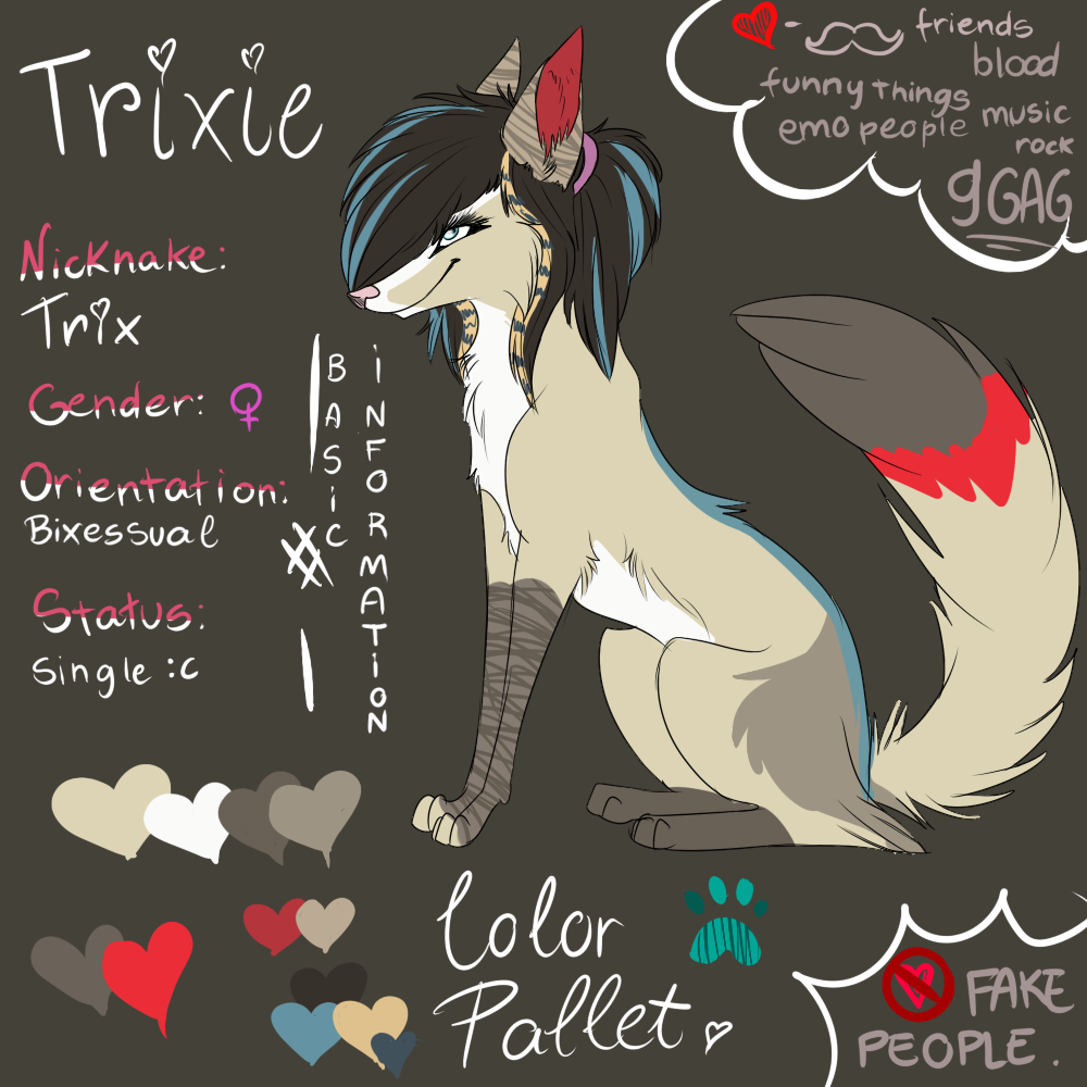 Trixie Reff Sheet