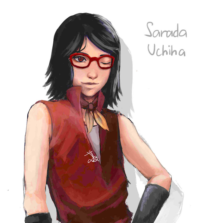 Sarada Uchiha Fanart By Noveneil On Deviantart Sarada Uchiha Fanart By Noveneil On Deviantart