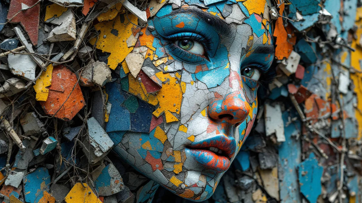Fragmented Mask Fragmented Beauty: The Mask of Decay by elCryp7oStrike on DeviantArt