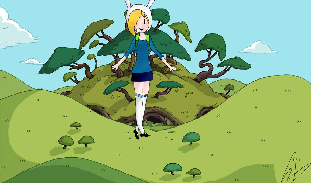 Fionna,Adventure Time!! by xNekoNatsumi on DeviantArt
