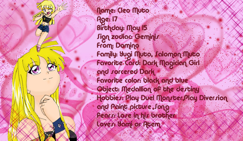 Cleo ID Card by ygogals on DeviantArt