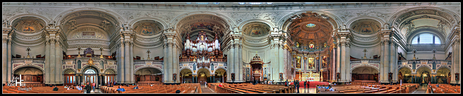 Berliner Dom Panorama