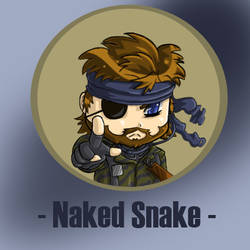 Naked Snake chibi