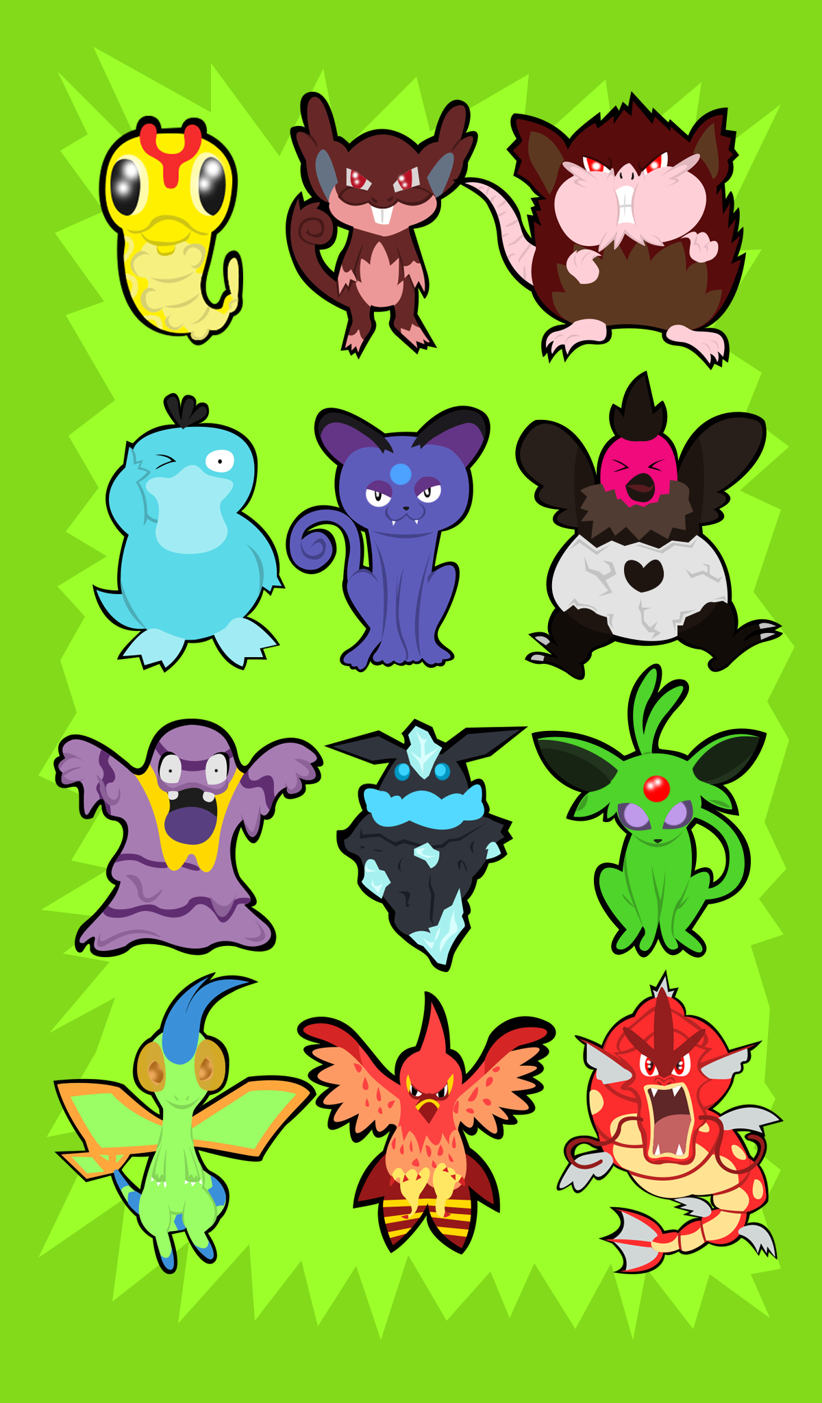 Wallpaper Smartphone Shiny Pokemon By Grimsan On Deviantart Wallpaper Smartphone Shiny Pokemon By Grimsan On Deviantart
