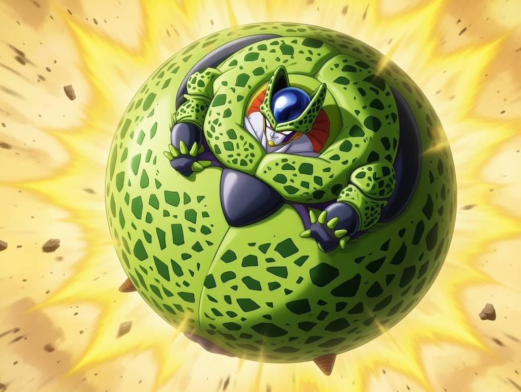 Grox Cell Inflated perfect Cell (Grok) by forgotteddy on DeviantArt