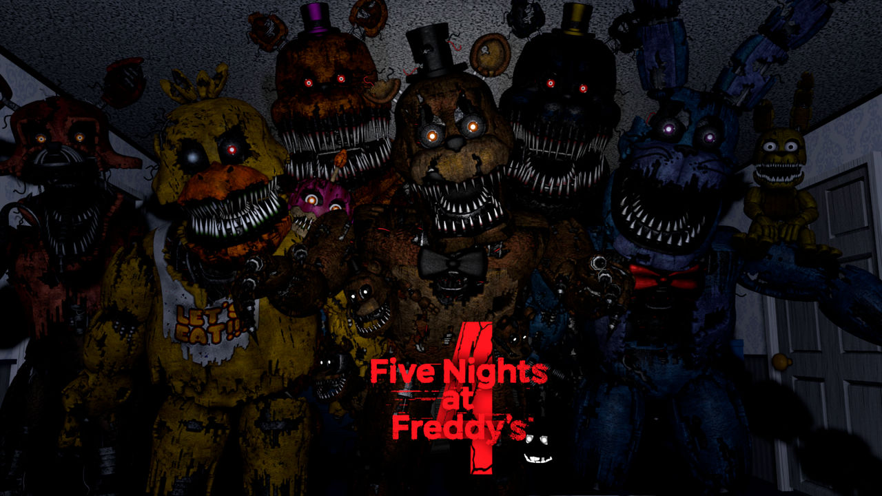 Fnaf 4 poster! - fivenightsatfreddys