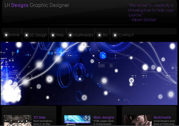 My web site layout