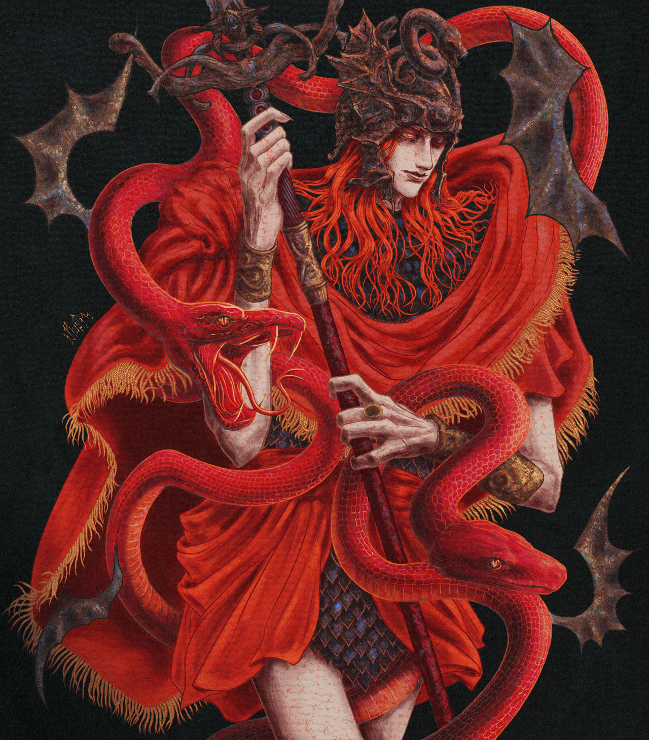 Messmer The Impaler II by illustinn on DeviantArt