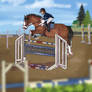 Scout showjumping show!