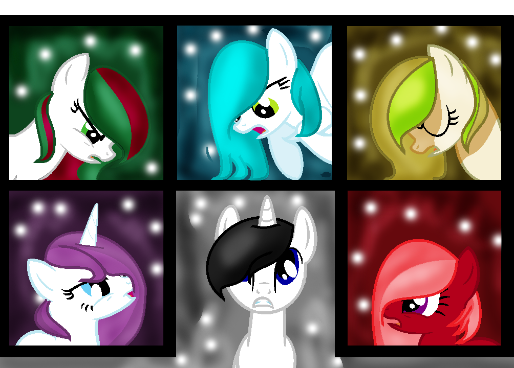 Mane 6 Fighting