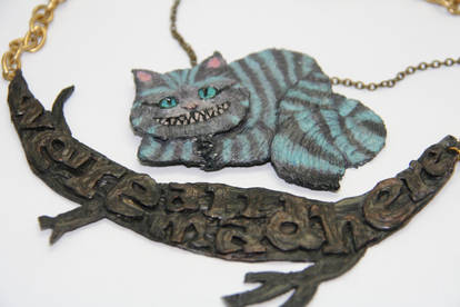 Cheshire Cat Statement Necklace