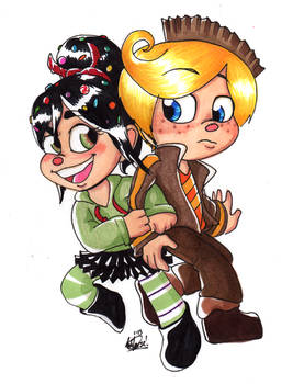 Vanellope and Rancis:New OTP