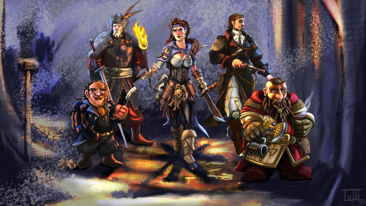 Warhammer Fantasy Roleplay Party by Lumber404Jack on DeviantArt