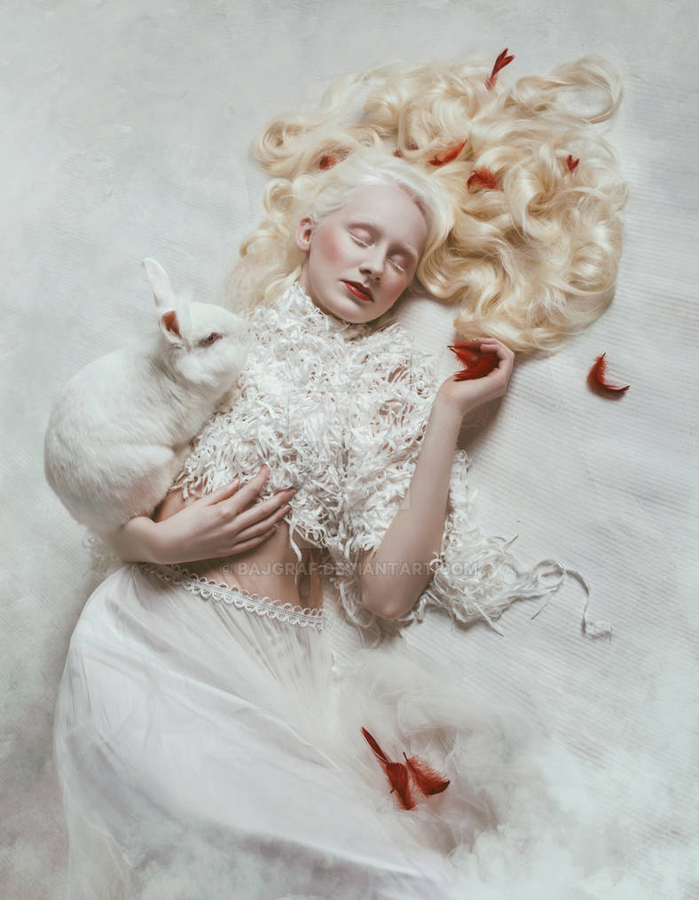 White Alice in Wonderland by Bajgraf