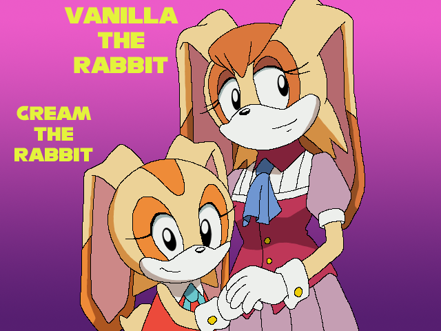 Sonic vanilla. Cream and Vanilla the Rabbit. Vanilla Sonic. Ванилла из Соника. Cream the Rabbit and Vanilla the Rabbit.