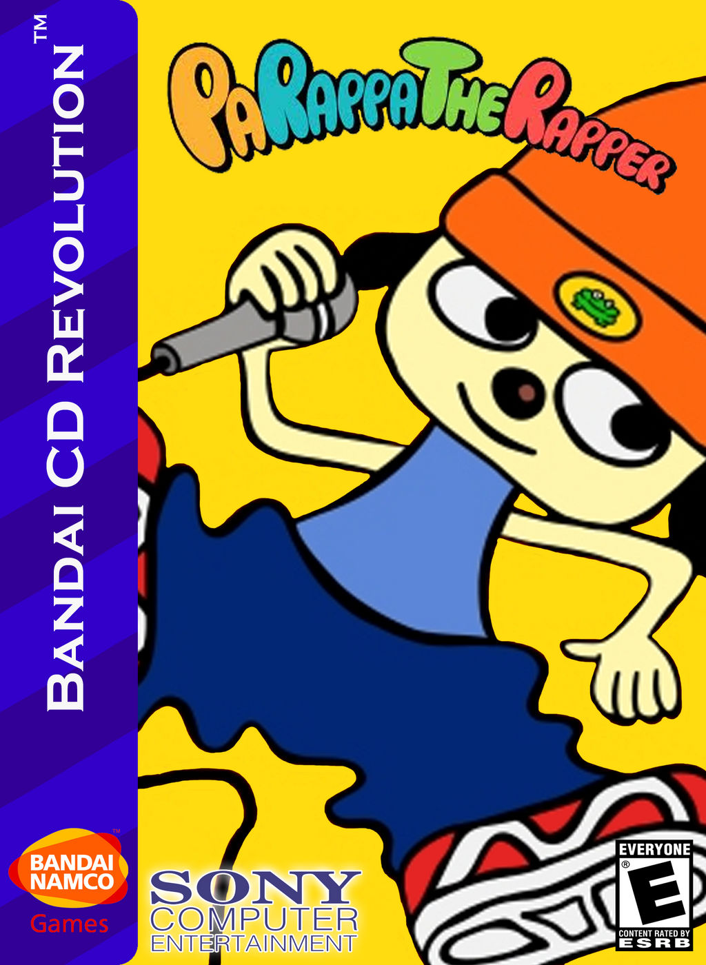 PaRappa The Rapper Box Art by ArtChanXV on DeviantArt