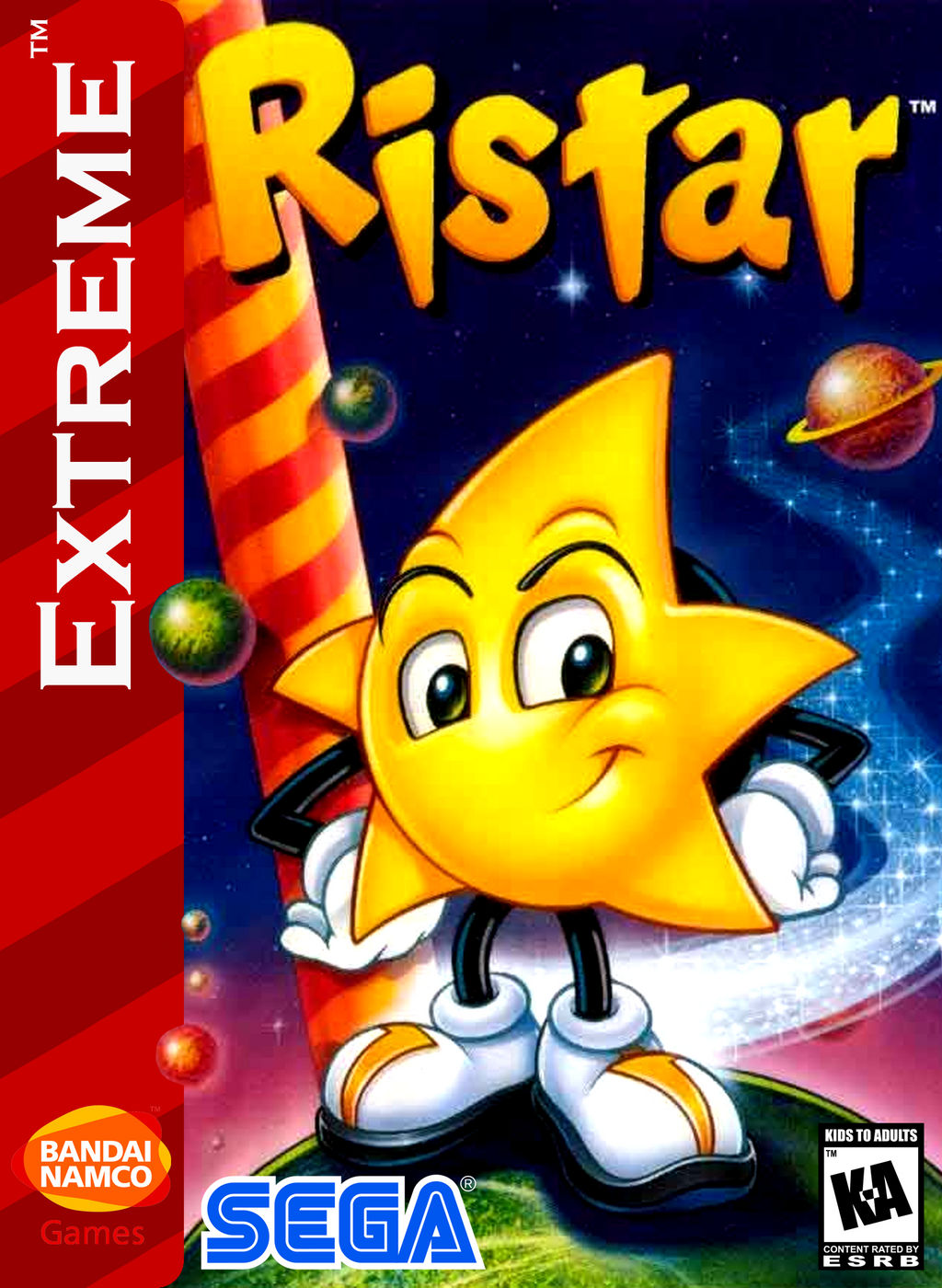 Ristar Box Art 1 by ArtChanXV on DeviantArt