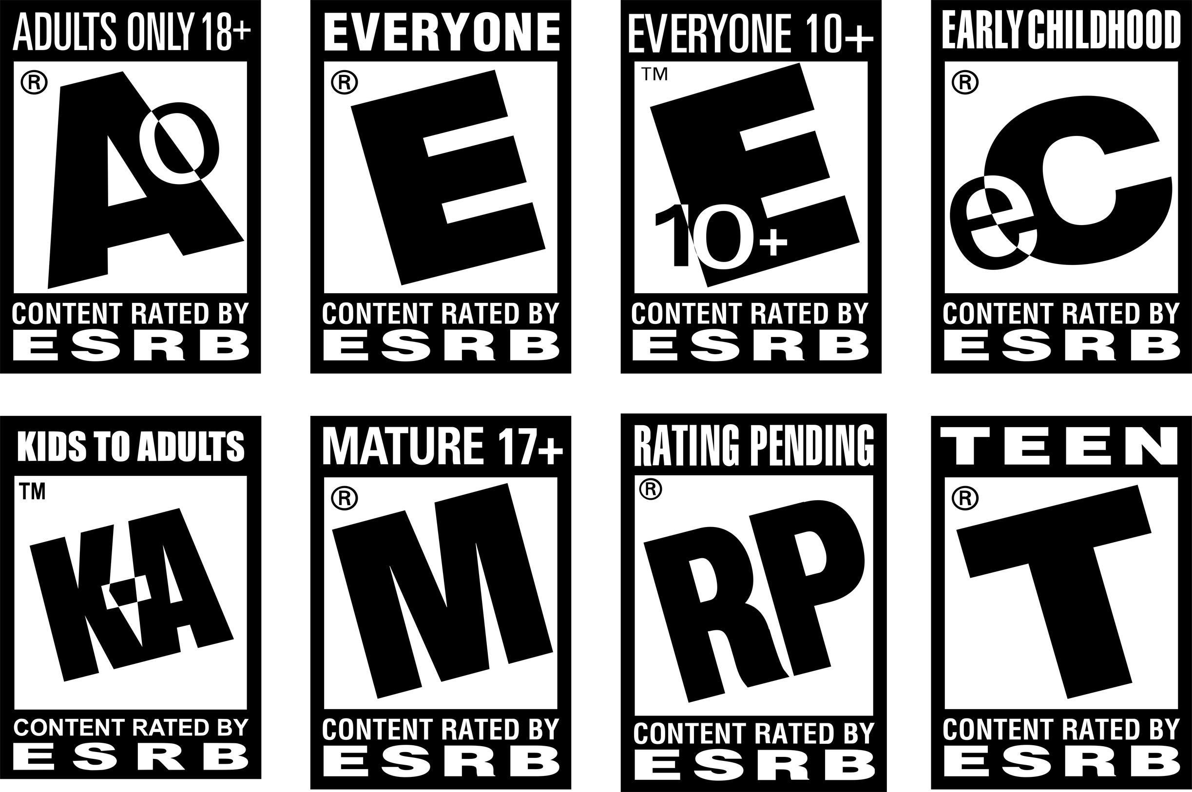 Old School ESRB Ratings by ArtChanXV on DeviantArt