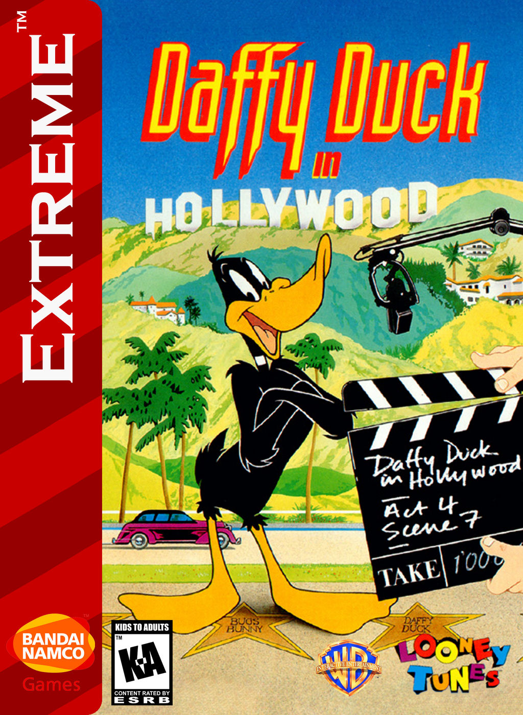 Daffy Duck in Hollywood Box Art 1 by ArtChanXV on DeviantArt