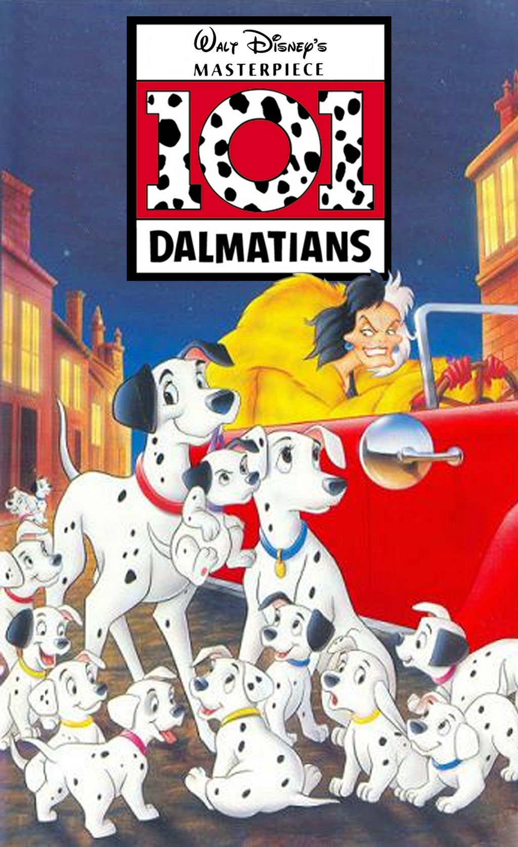 WDMC 101 Dalmatians 1996 VHS Cover by ArtChanXV on DeviantArt