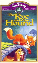 WDMC The Fox and the Hound VHS Cover