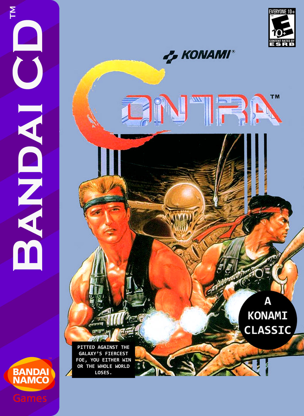 Contra Box Art 1 by ArtChanXV on DeviantArt
