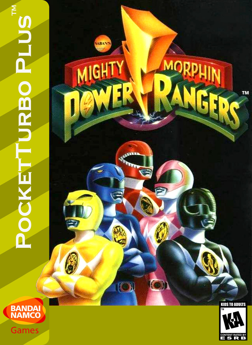 Mighty Morphin Power Rangers Box Art 5 by ArtChanXV on DeviantArt