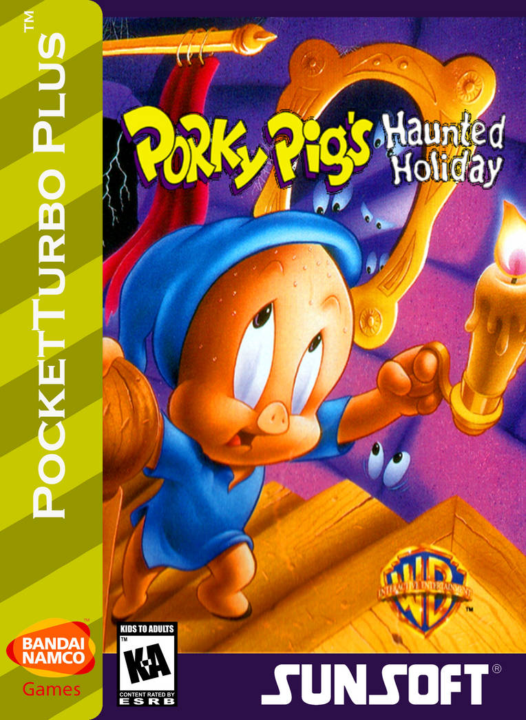 Porky Pig's Haunted Holiday Box Art 2 by ArtChanXV on DeviantArt