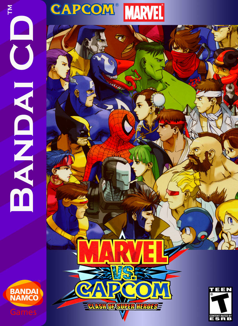 Marvel vs Capcom Clash of Super Heroes Box Art 1 by ArtChanXV on DeviantArt