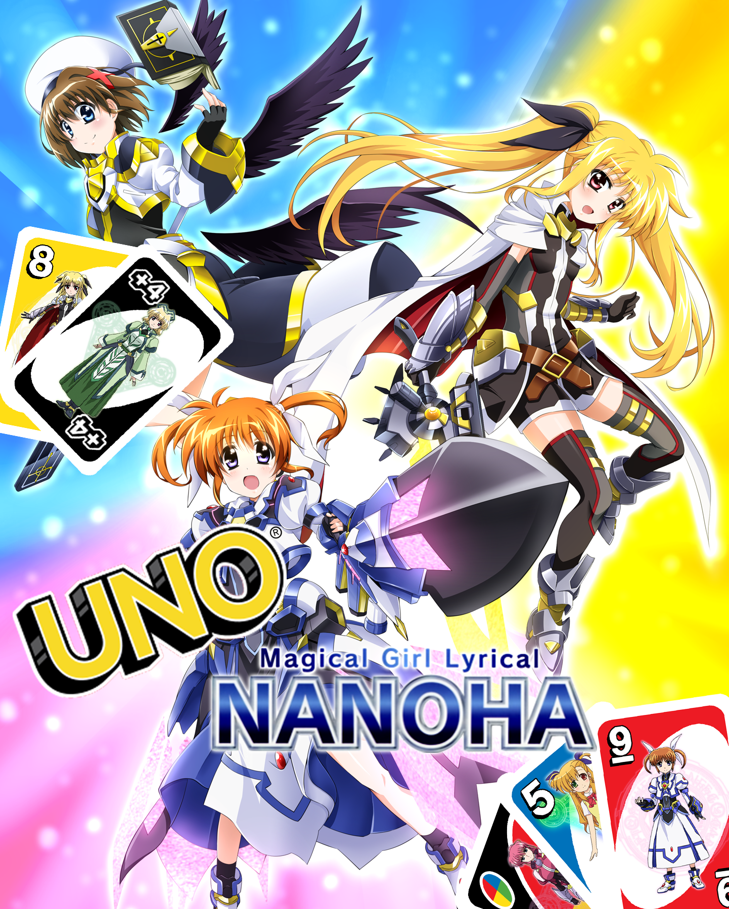 Magical Girl Lyrical Nanoha Uno Box Cover By Artchanxv On Deviantart Magical Girl Lyrical Nanoha Uno Box Cover By Artchanxv On Deviantart