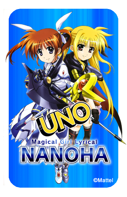 Magical Girl Lyrical Nanoha Uno Card Back By Artchanxv On Deviantart Magical Girl Lyrical Nanoha Uno Card Back By Artchanxv On Deviantart