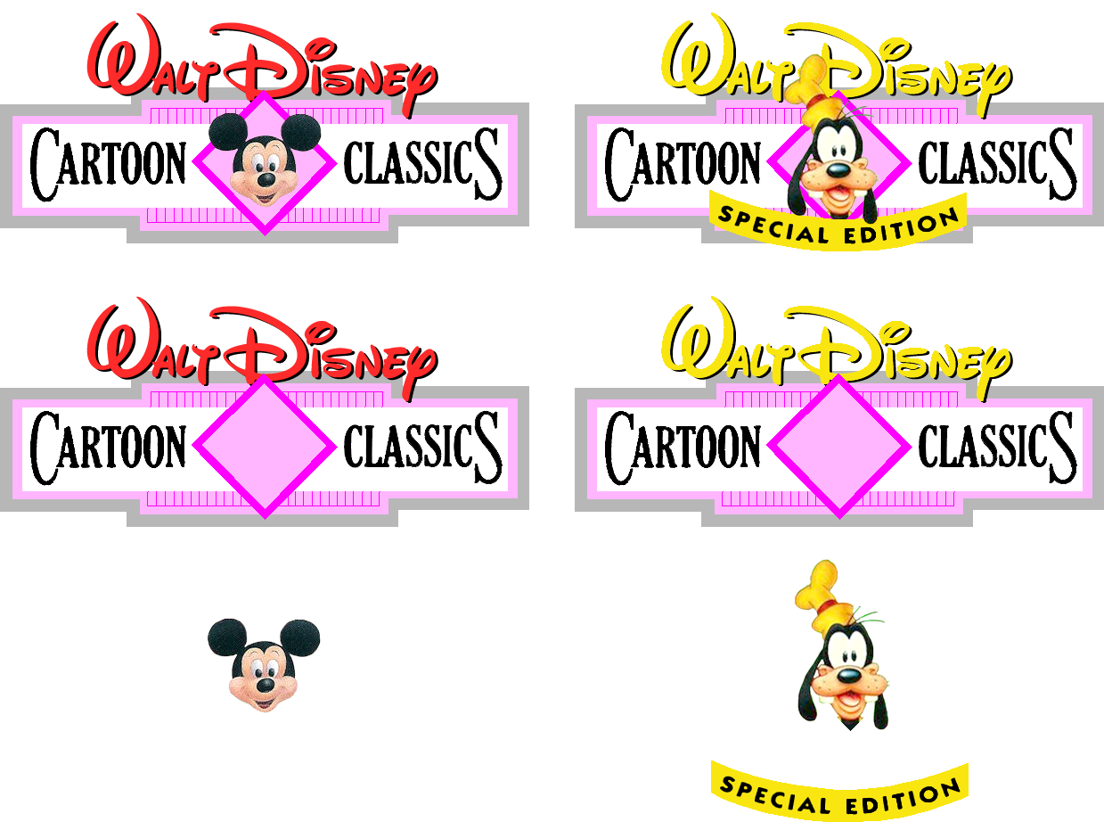 Walt Disney Cartoon Classics Logos Template by ArtChanXV on DeviantArt Walt Disney Cartoon Classics Logos Template by ArtChanXV on DeviantArt