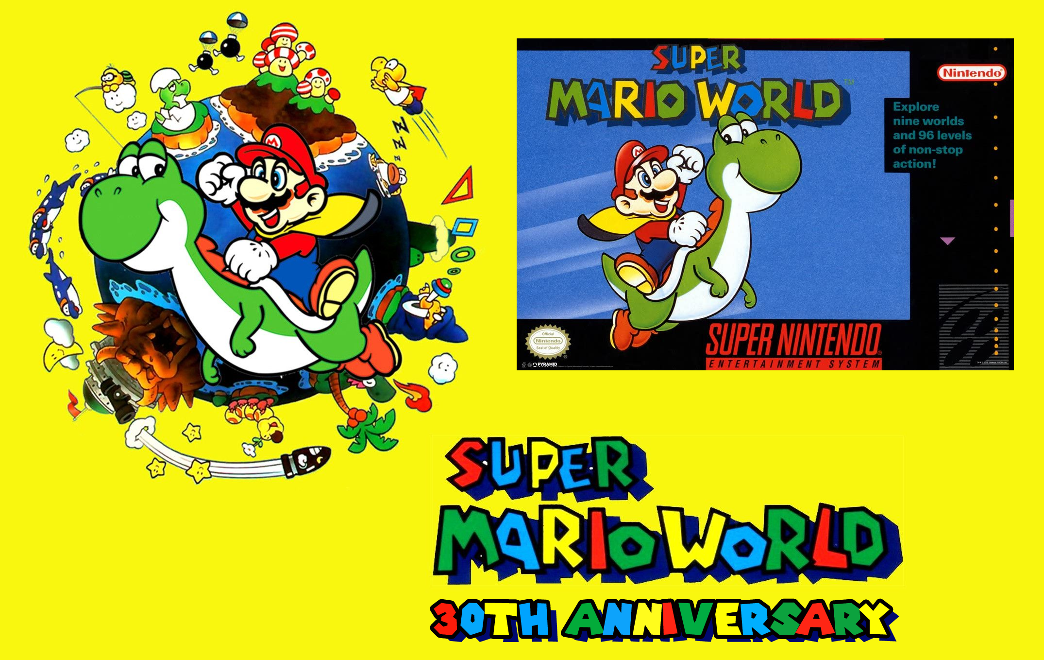 Mario30th: Super Mario World (SNES) - Nintendo Blast