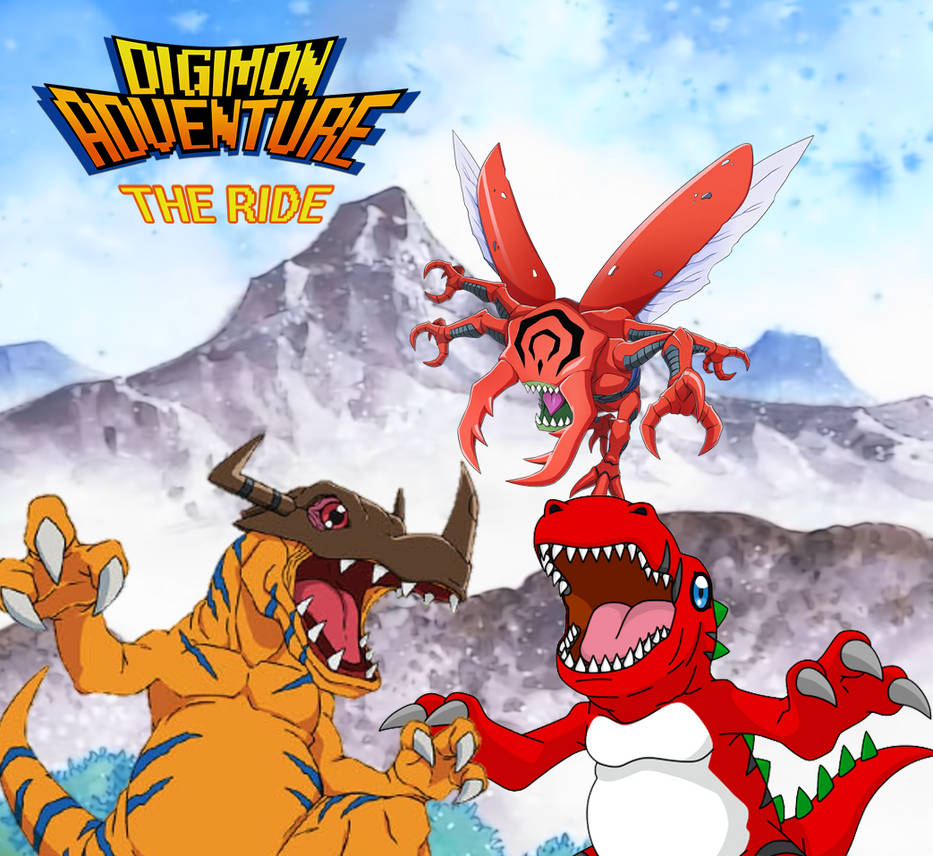Digimon Adventure The Ride by ArtChanXV on DeviantArt