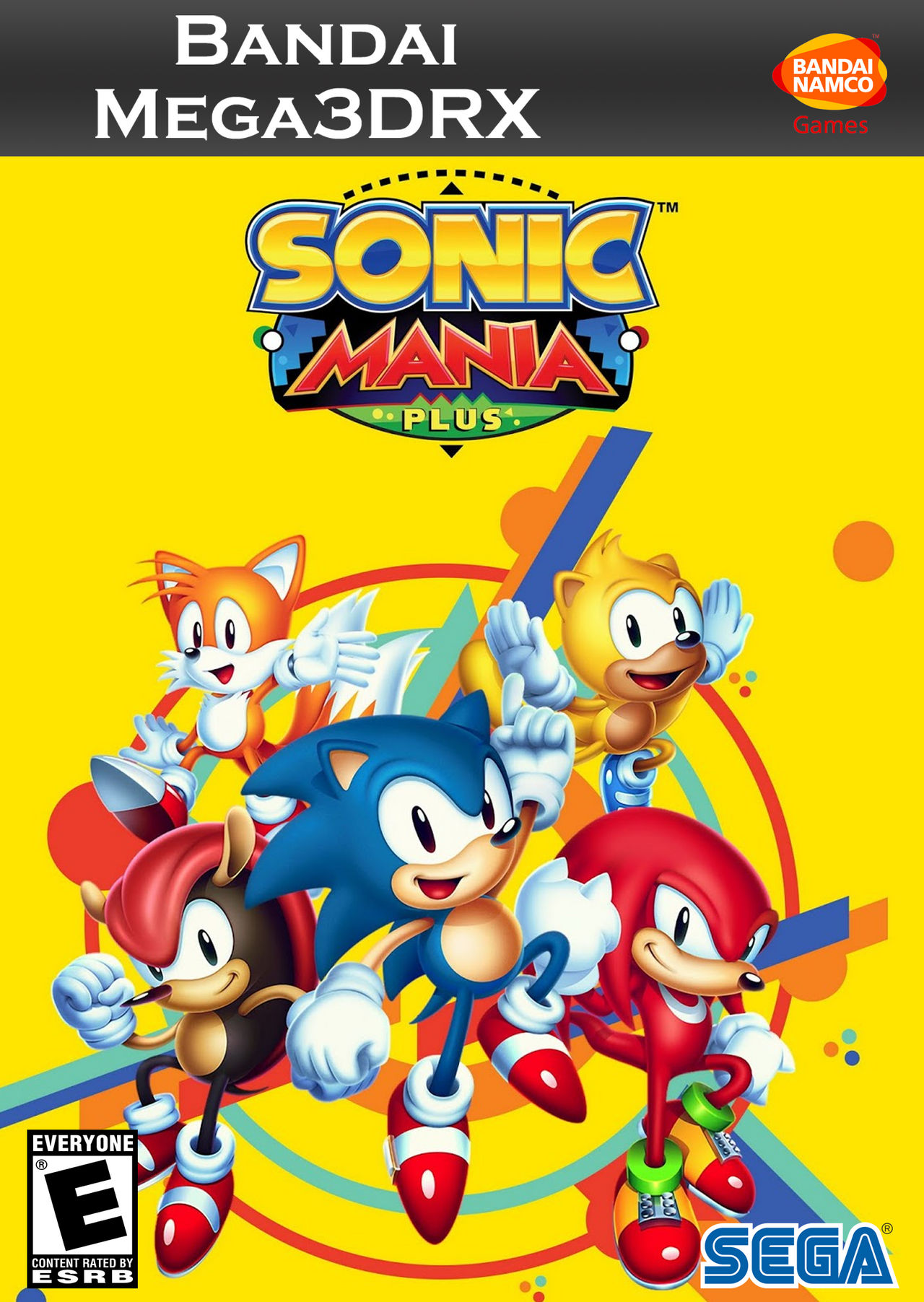 Sonic Mania Plus 2018 AUS Xbox 360 box art by LachStarYT on DeviantArt