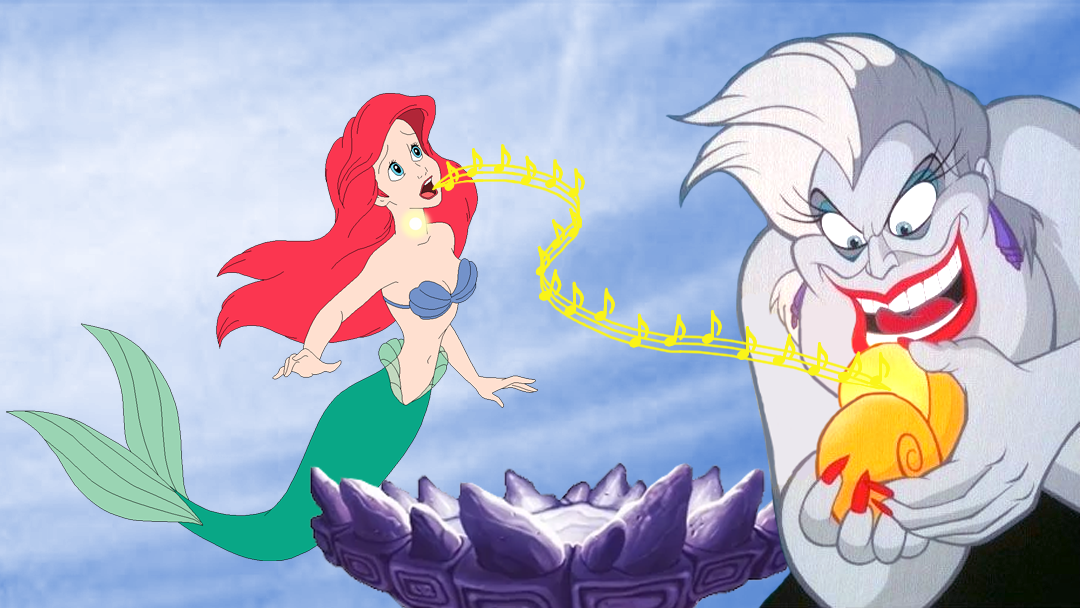 Ursula Stealing Ariel's Voice 2 by ArtChanXV on DeviantArt
