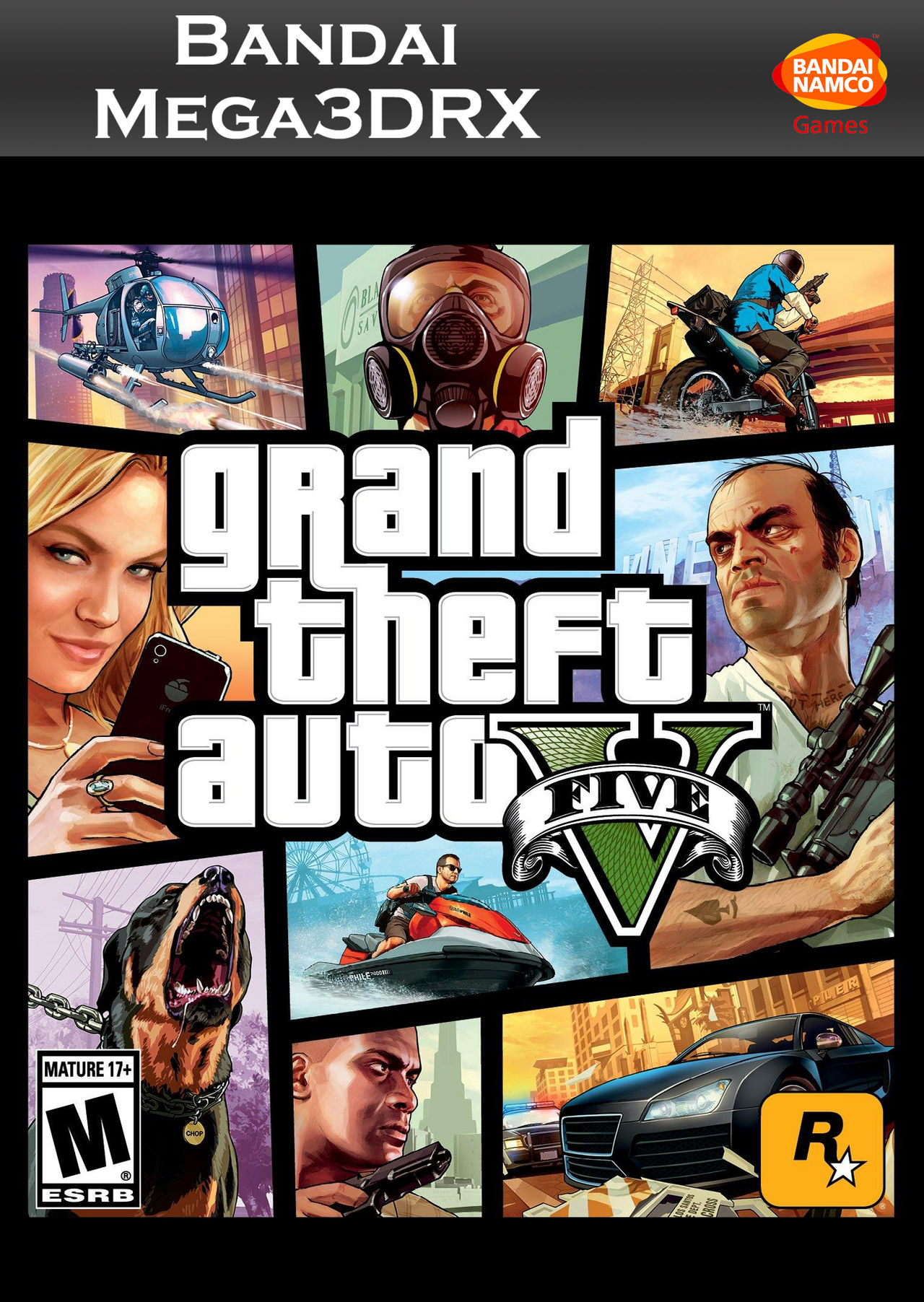 Grand Theft Auto V Box Art 1 by ArtChanXV on DeviantArt