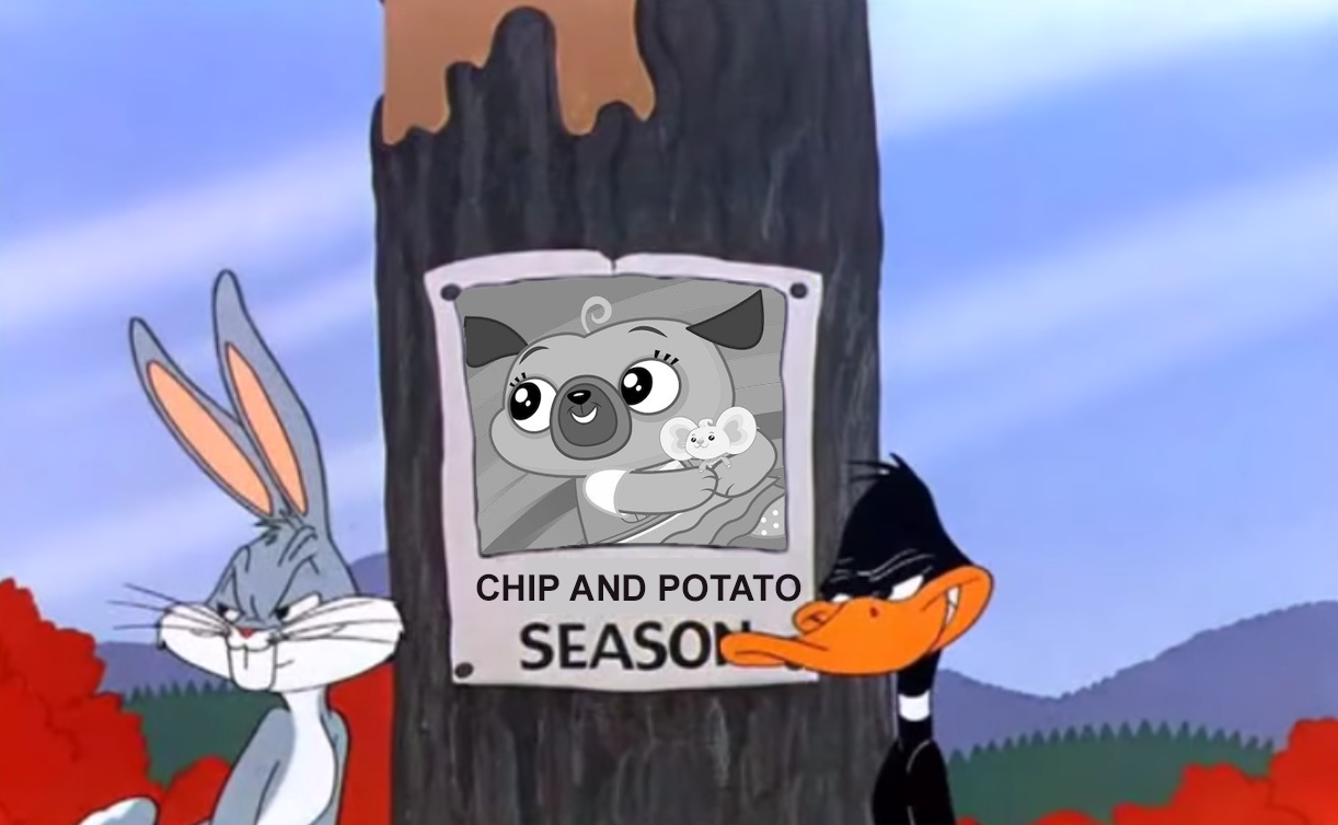 Chip and Potato Season by ArtChanXV on DeviantArt