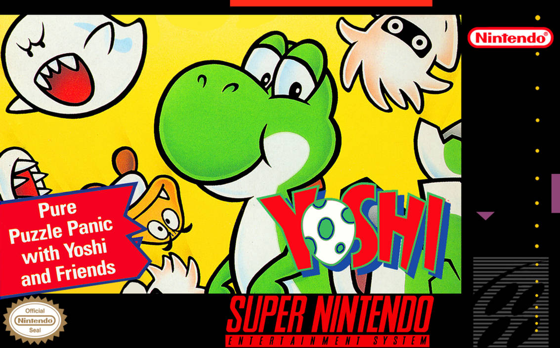 Yoshi Box Yoshi Super NES Box Art by ArtChanXV on DeviantArt