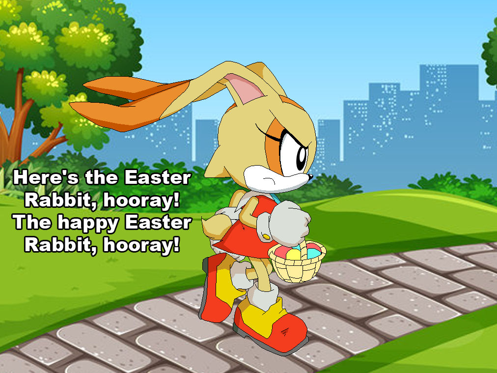 Cream Here's The Easter Rabbit by ArtChanXV on DeviantArt