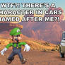 Luigi's Reaction To Luigi From Car