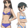 Yomi and Chihiro Swimsuit 1