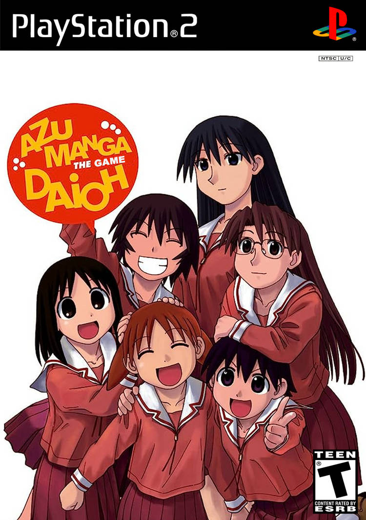 Azumanga Daioh Game PS2 Box Art by ArtChanXV on DeviantArt