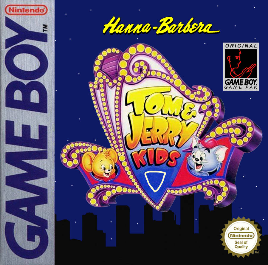 Tom and Jerry Kids Game Boy Box Art by ArtChanXV on DeviantArt
