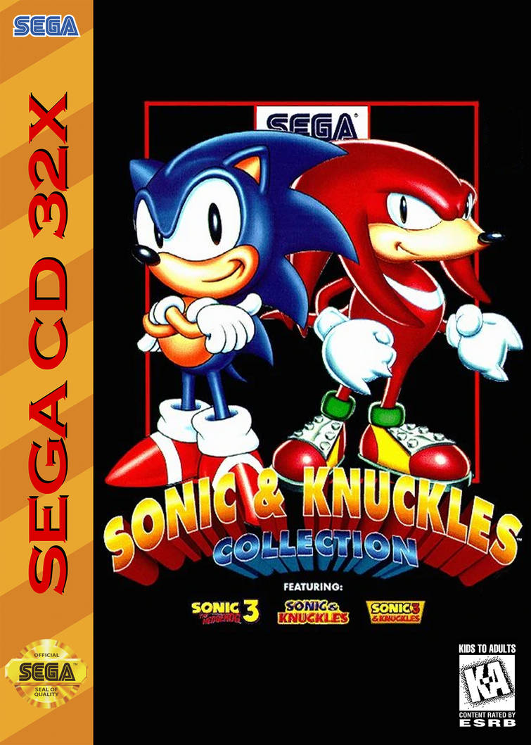 Sonic and Knuckles Collection Sega CD 32X Box Art by ArtChanXV on ...