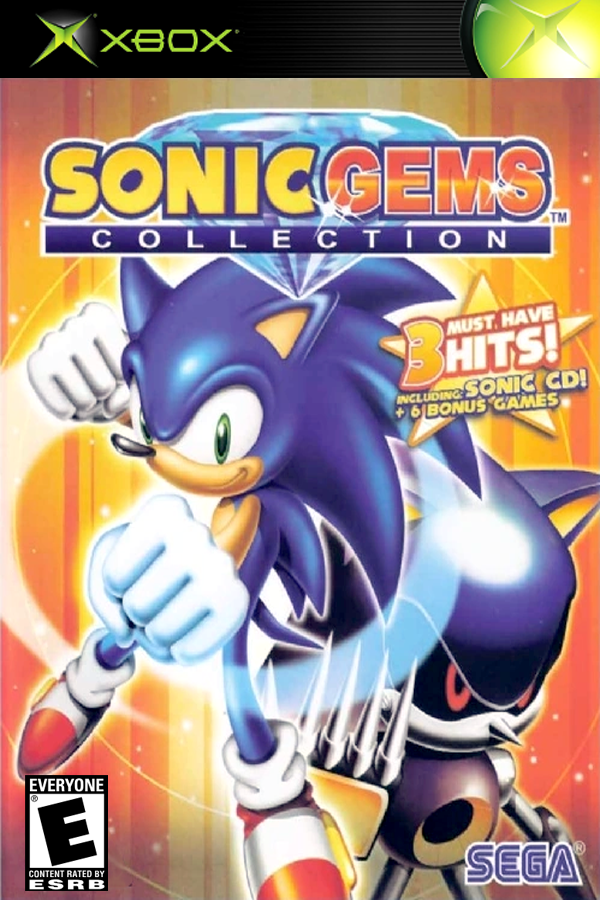 Sonic Gems Collection Xbox Box Art by ArtChanXV on DeviantArt