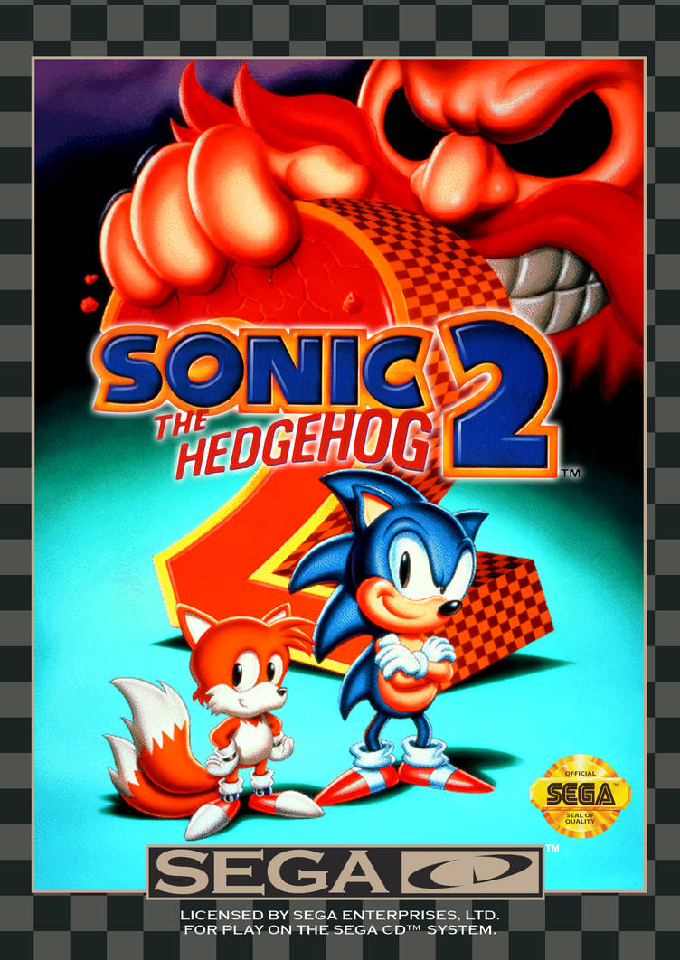 Sonic 2 Sega CD Box Art by ArtChanXV on DeviantArt